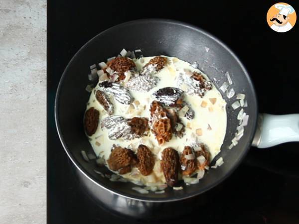 Animelle di vitello con funghi - Preparazione tappa 4