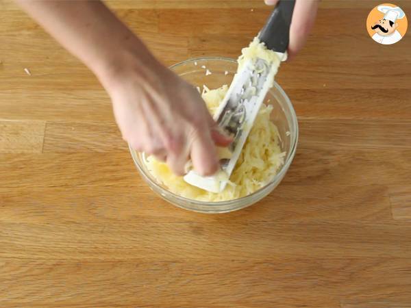 Rotolo di patate con scamorza e prosciutto - Preparazione tappa 1