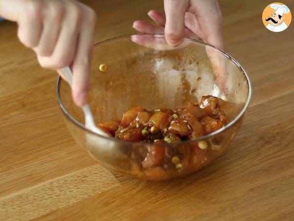 Pollo con zenzero e lemongrass - Preparazione tappa 2