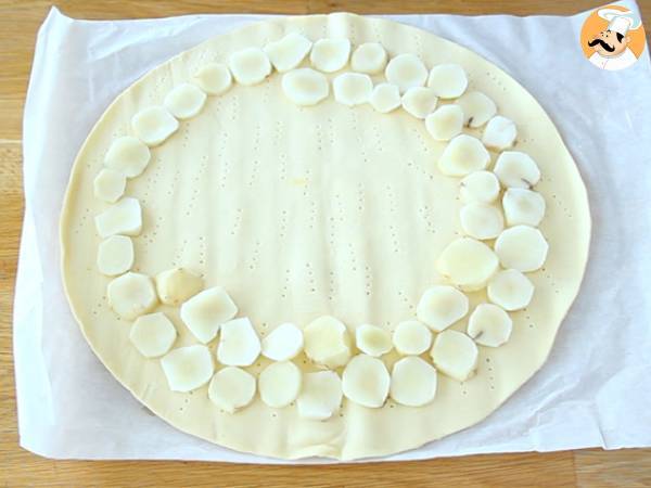 Crostata di Topinambur - Preparazione tappa 2