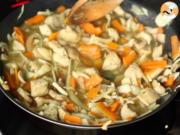 Chow mein - Ricetta cinese - Preparazione tappa 5