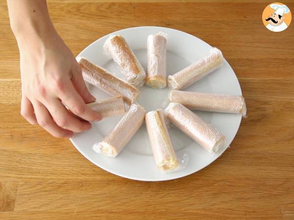 Pantera rosa - Rotolini alla fragola - Preparazione tappa 5