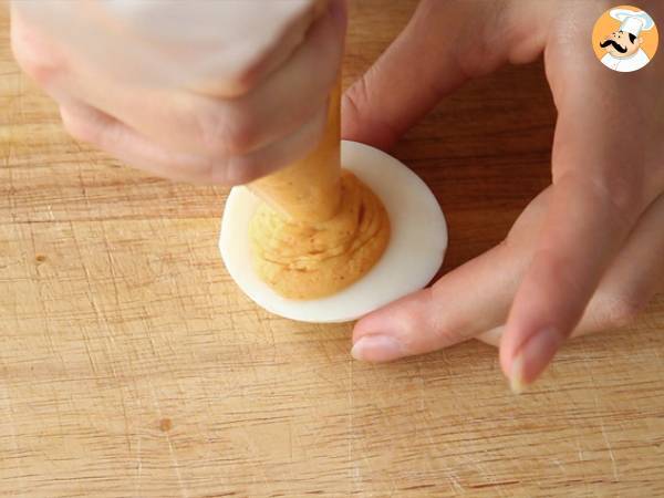 Uova mimosa, 4 versioni differenti - Preparazione tappa 8