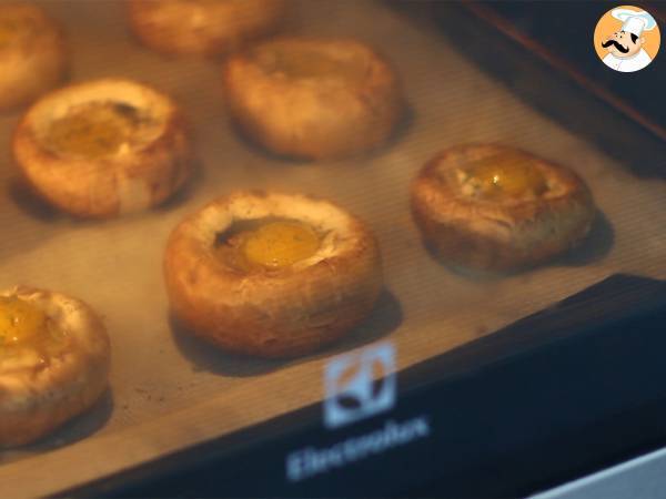 Funghi con uova di quaglia - Preparazione tappa 4