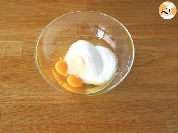 Torta quattro quarti - Ricetta semplice e veloce - Preparazione tappa 1