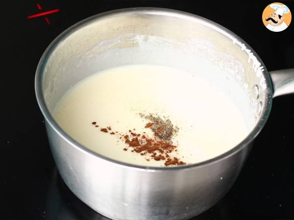 Indivia al gratin con prosciutto - Preparazione tappa 5