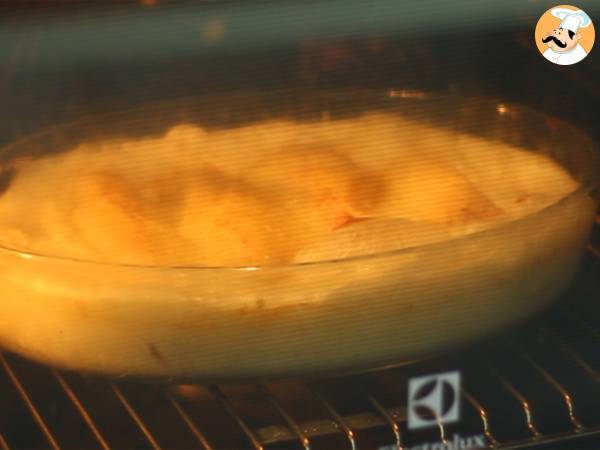 Indivia al gratin con prosciutto - Preparazione tappa 7
