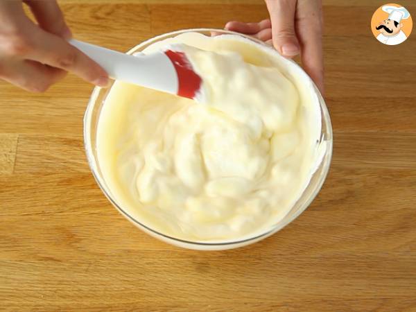 Bavarese lamponi e cioccolato bianco (video tutorial) - Preparazione tappa 6