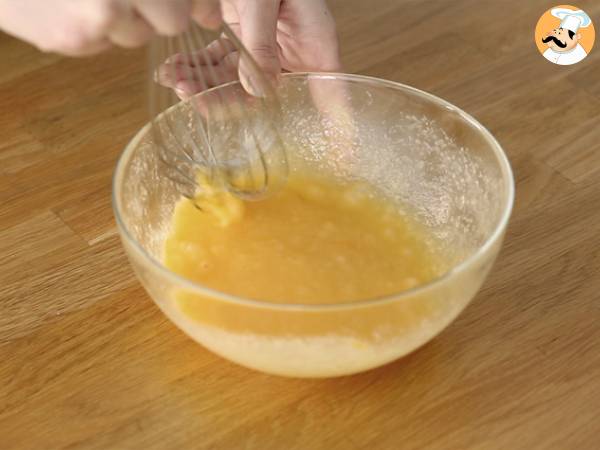 Torta di albicocche - ricetta semplice e veloce - Preparazione tappa 3