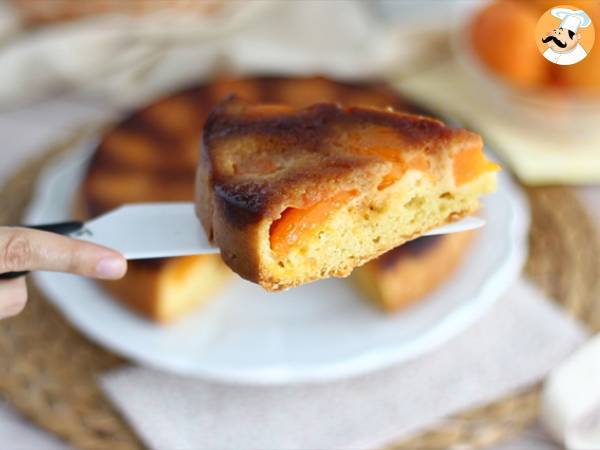 Torta di albicocche - ricetta semplice e veloce - Preparazione tappa 7