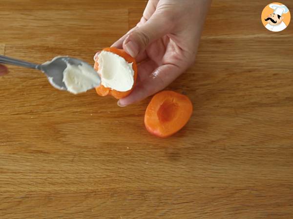 Muffin con albicocche e mascarpone - Preparazione tappa 4