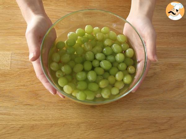 Uva al prosecco - Preparazione tappa 3