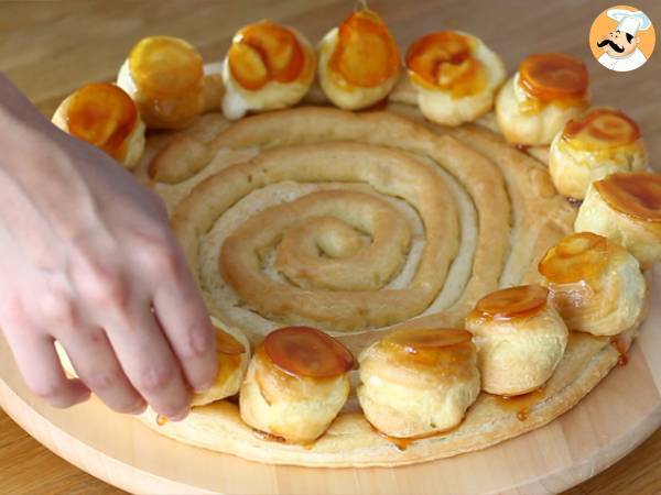Torta Saint Honoré, la ricetta spiegata passo a passo ed il tutorial video - Preparazione tappa 17