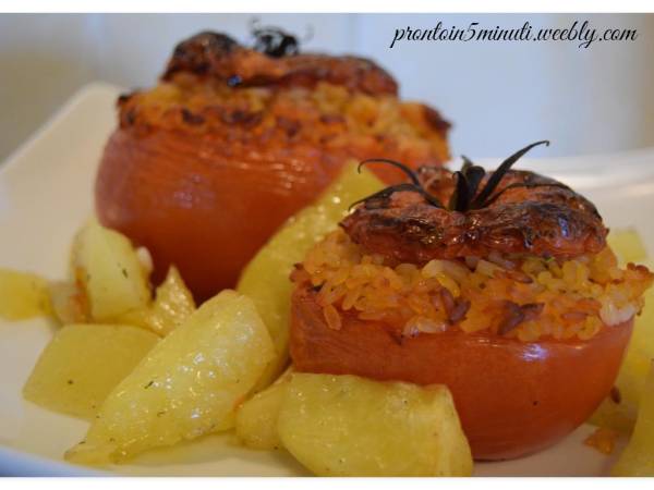 Pomodori con il Riso - Preparazione tappa 1