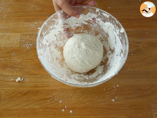 Cheese Naan - Pane indiano con formaggio - Preparazione tappa 2