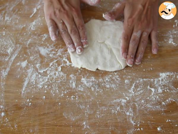 Cheese Naan - Pane indiano con formaggio - Preparazione tappa 7