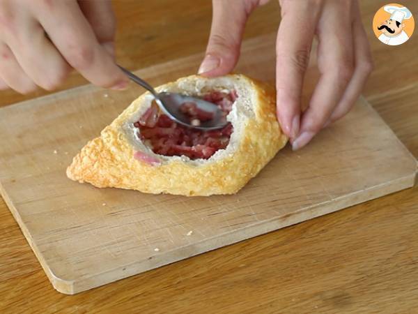 Egg Boat al formaggio - Preparazione tappa 2