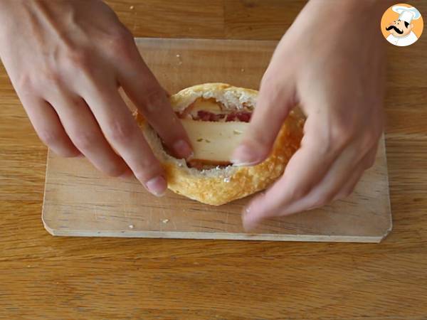 Egg Boat al formaggio - Preparazione tappa 3