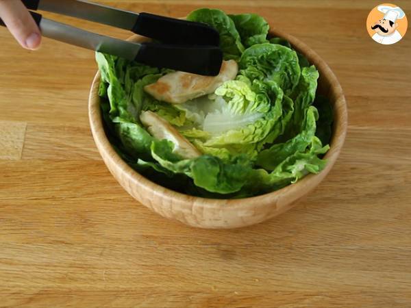 Caesar salad - Insalata gustosa e nutriente - Preparazione tappa 9