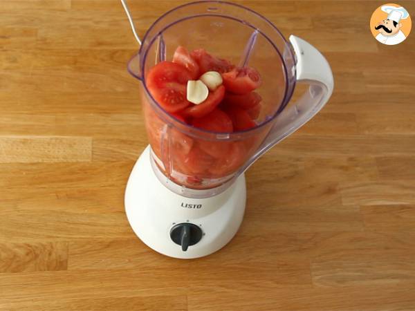 Salmorejo - Ricetta spagnola - Preparazione tappa 1