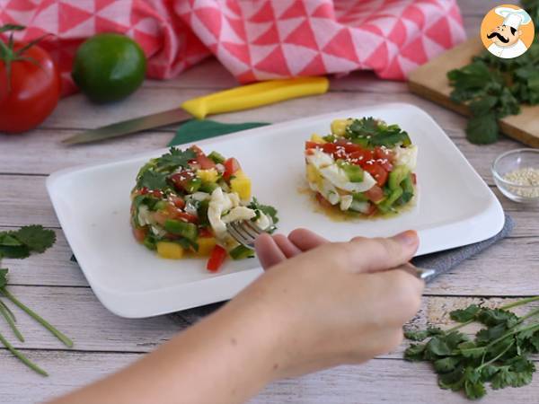 Ceviche di merluzzo - Preparazione tappa 6