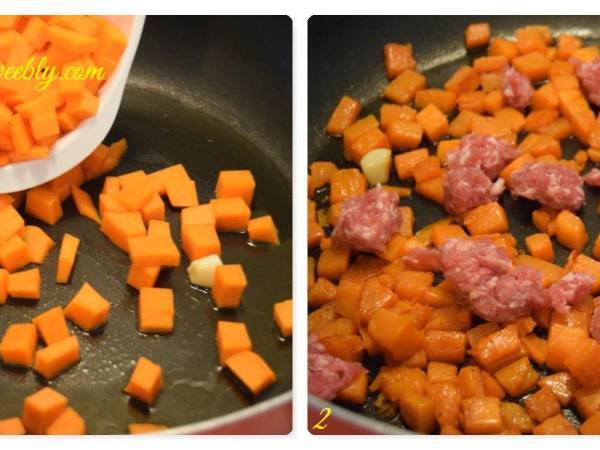 Lasagne Zucca e Salsiccia - Preparazione tappa 1
