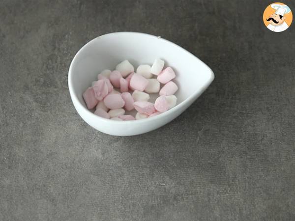 Cioccolatini con marshmallow e nocciole - Preparazione tappa 2