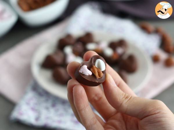 Cioccolatini con marshmallow e nocciole - Preparazione tappa 5