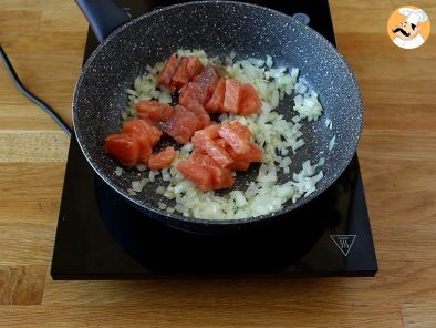 Corona di sfoglia con salmone - Preparazione tappa 4
