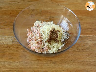 Corona di sfoglia con salmone - Preparazione tappa 6