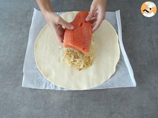 Salmone in crosta con spinaci - Preparazione tappa 2
