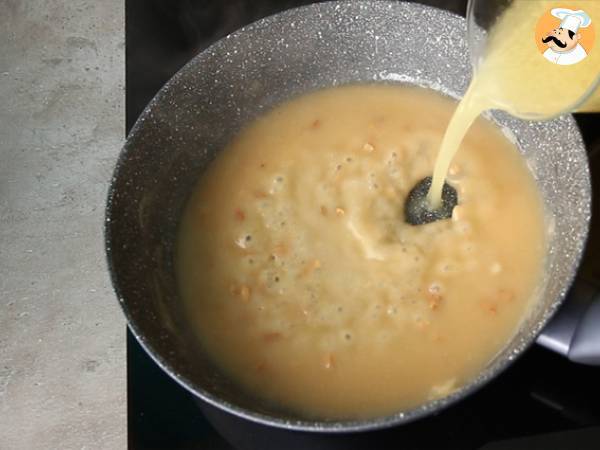 Filetto di merluzzo con vongole e piselli - Preparazione tappa 2