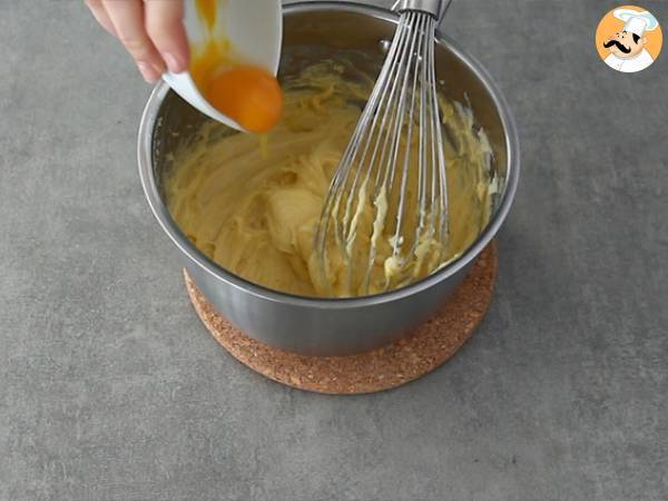 Soufflé al salmone affumicato - Preparazione tappa 2