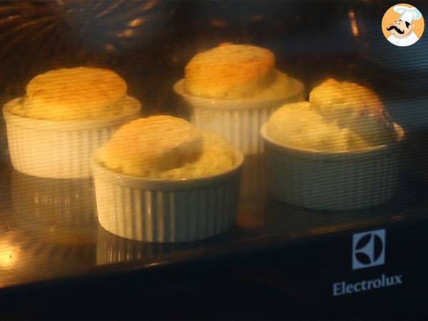 Soufflé al salmone affumicato - Preparazione tappa 5