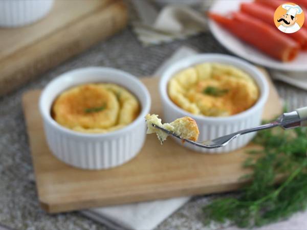 Soufflé al salmone affumicato - Preparazione tappa 6