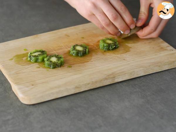 Pudding con semi di chia e Kiwi - Preparazione tappa 2