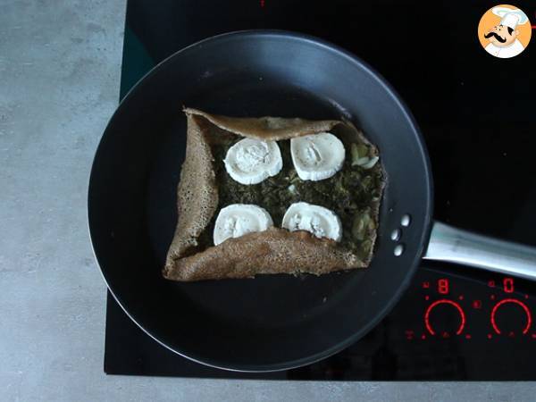 Galette spinaci e caprino - Preparazione tappa 3
