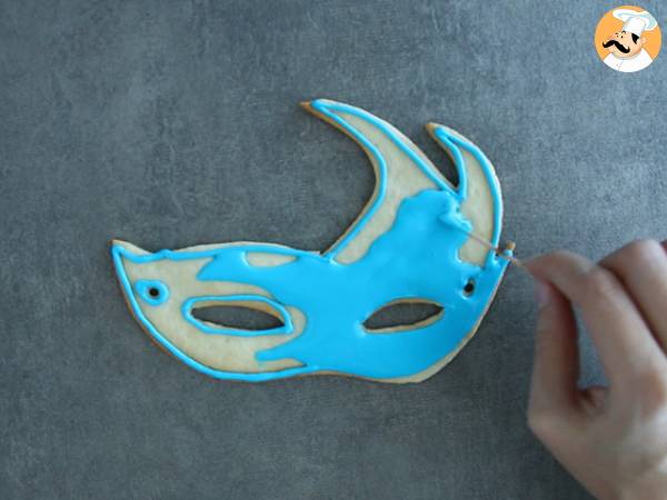 Maschere di pasta frolla - Ricetta per Carnevale - Preparazione tappa 5