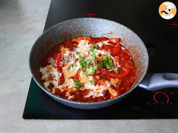 Fusilli con sugo di chorizo - Preparazione tappa 4