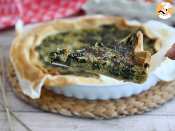 Torta salata con bietole ed Emmental, ricetta vegetariana - Preparazione tappa 7
