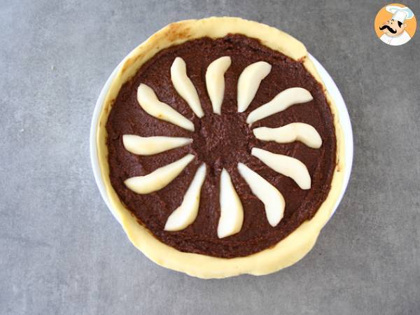 Crostata pere e cioccolato - Ricetta facile - Preparazione tappa 3