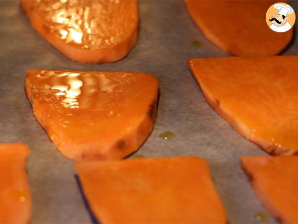 Tartine di patate dolci - Preparazione tappa 1