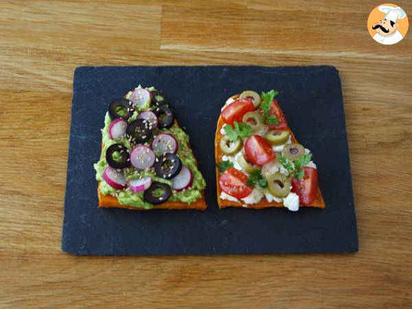 Tartine di patate dolci - Preparazione tappa 4