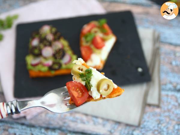 Tartine di patate dolci - Preparazione tappa 5