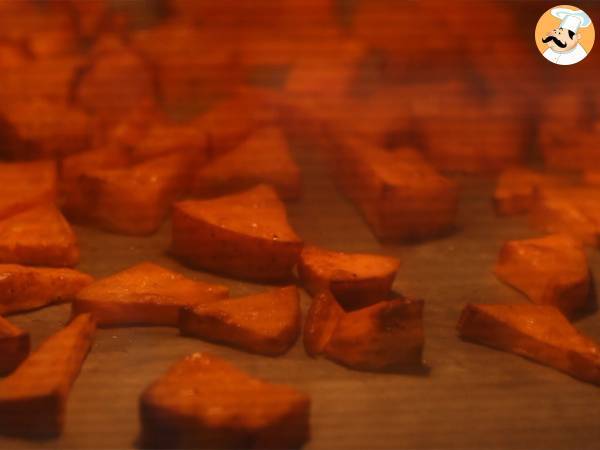 Insalata di lenticchie e patate dolci - Preparazione tappa 2