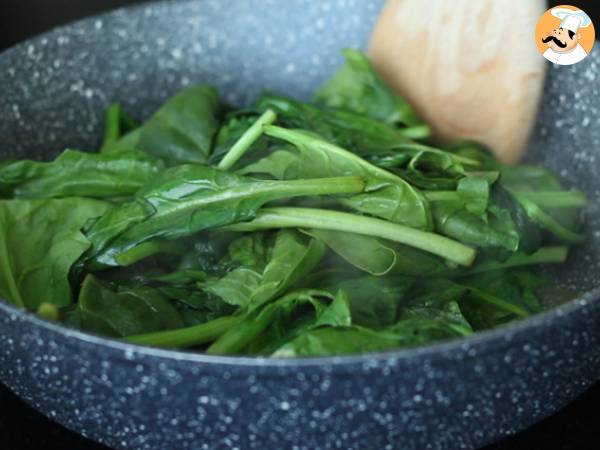 Lasagne di zucchine con ricotta e spinaci - Preparazione tappa 3
