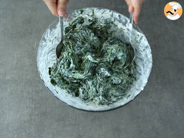 Lasagne di zucchine con ricotta e spinaci - Preparazione tappa 4