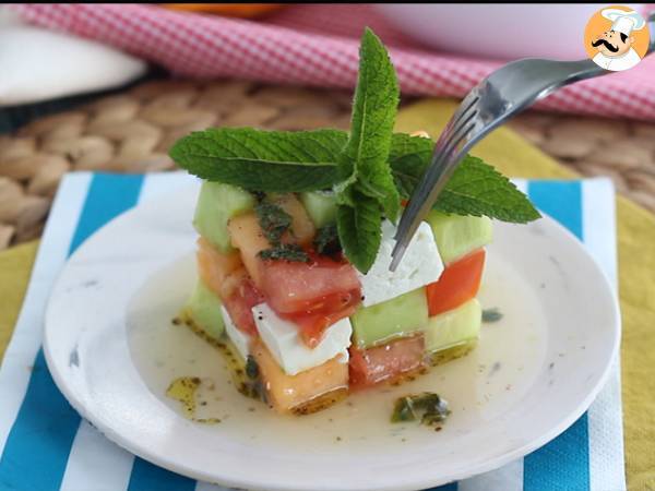Insalata cubo di Rubik - Preparazione tappa 4