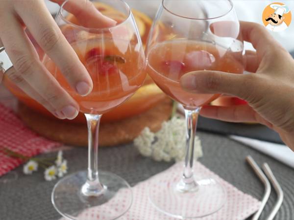 Come preparare la sangria rosé? - Preparazione tappa 4