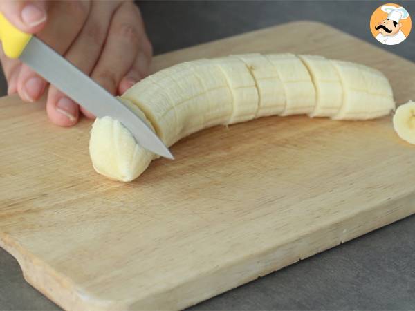 Milkshake banana e vaniglia - Preparazione tappa 1